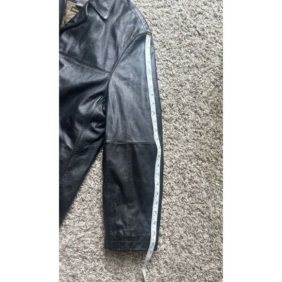 Wilsons Leather Y2K Men Polished Thinsulate Outerwear Quilted Lining Jacket S - Picture 11 of 11